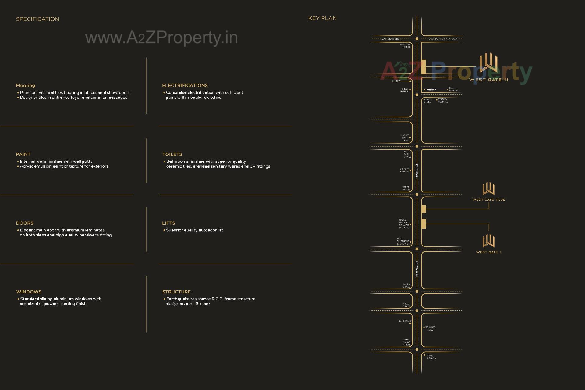  of real estate project West Gate located at Rajkot, Rajkot, Gujarat
