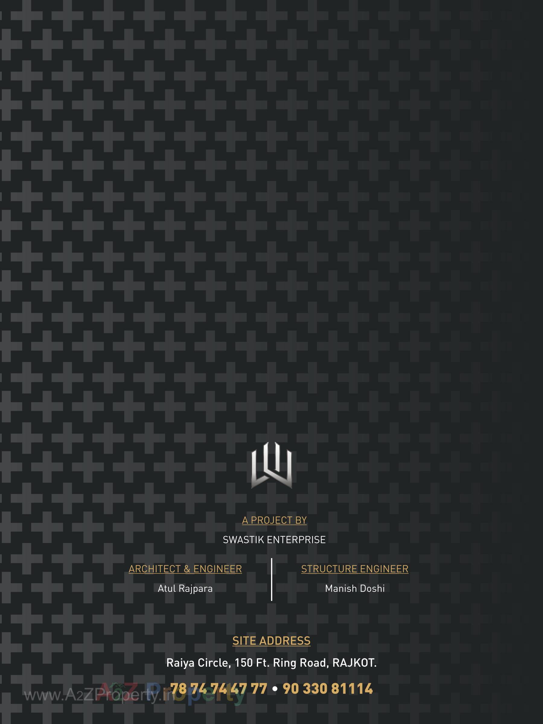  of real estate project West Gate Plus located at Raiya, Rajkot, Gujarat