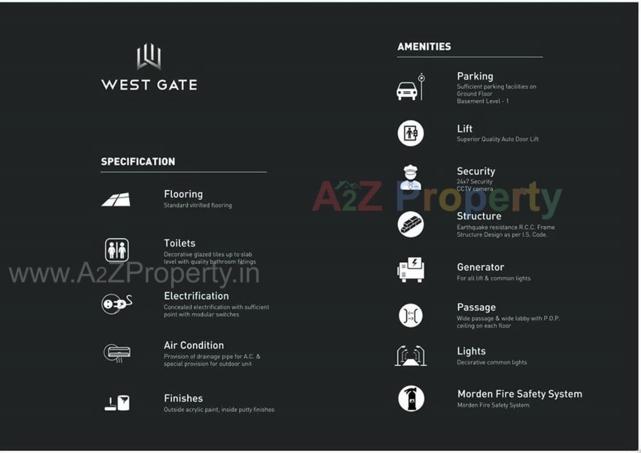 Amenities of West Gate