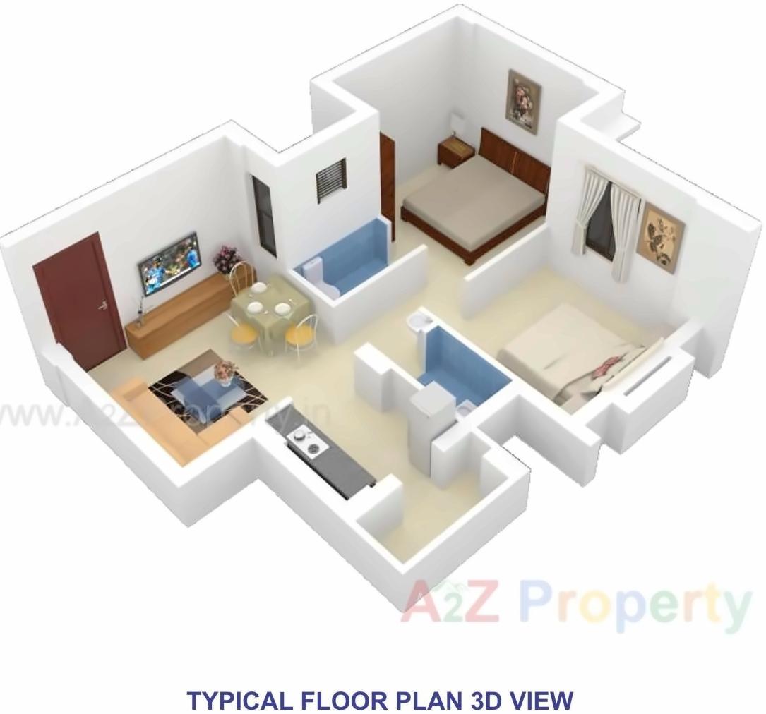 Layout of real estate project West Zone Package   57/ located at Motamava, Rajkot, Gujarat