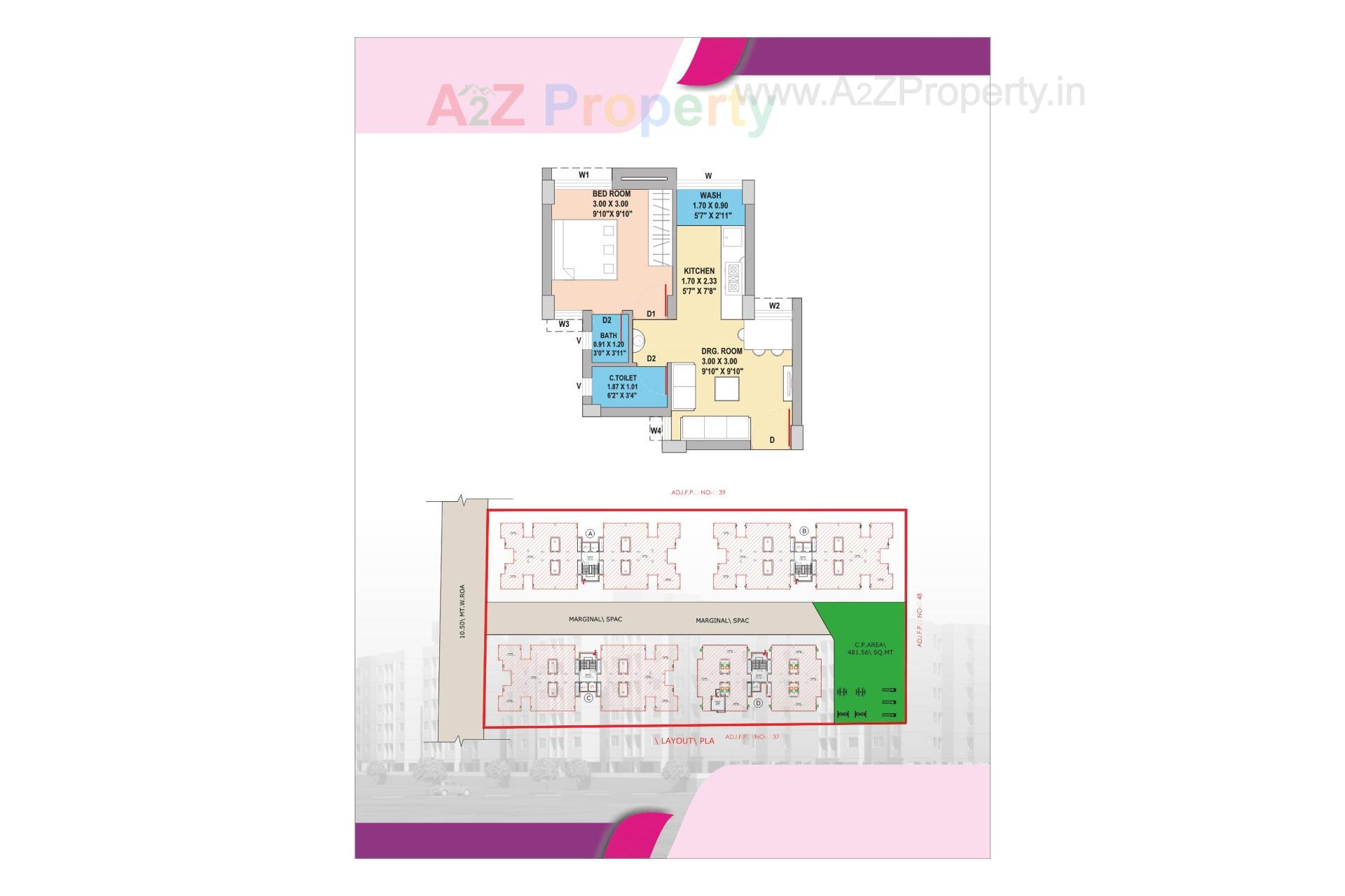 Layout of real estate project West Zone Package 15a   28a located at Rajkot, Rajkot, Gujarat