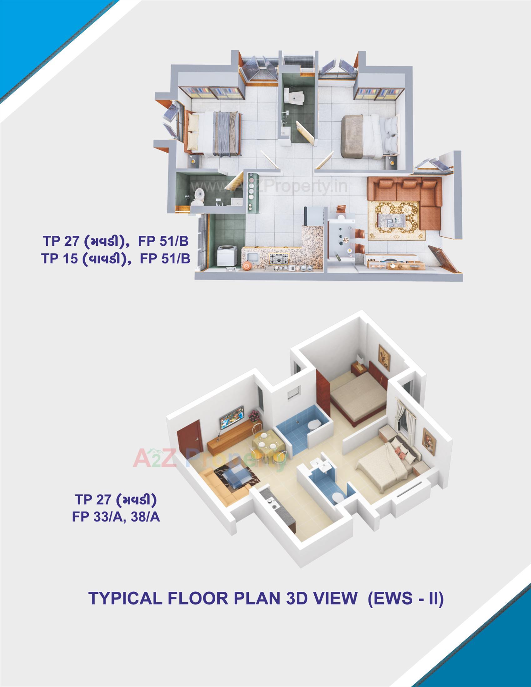 Layout of real estate project West Zone Package 6   33/a located at Rajkot, Rajkot, Gujarat