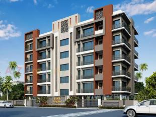 Elevation of real estate project Yogi Heights located at Madhapar, Rajkot, Gujarat