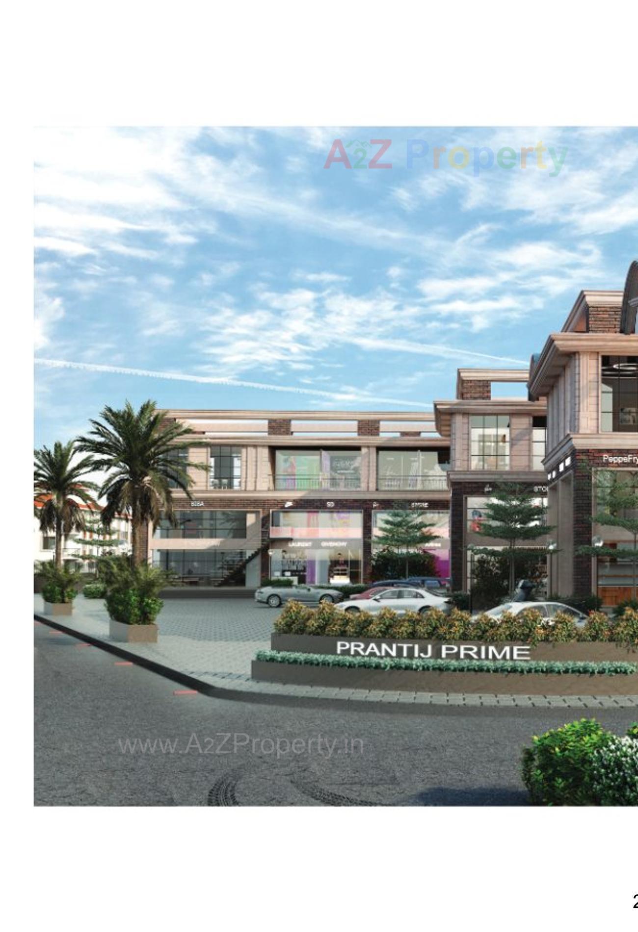 3D Elevation of real estate project Prantij Prime located at Prantij, Sabar Kantha, Gujarat