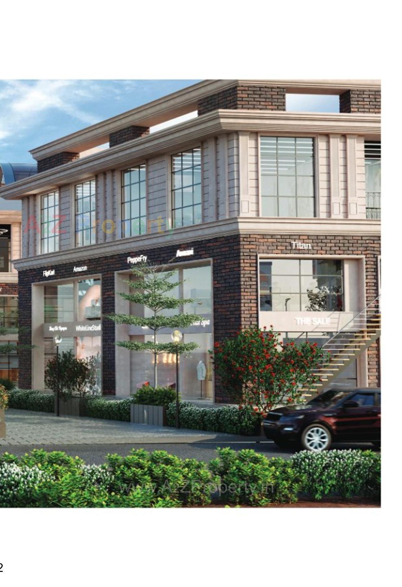 3D Elevation of real estate project Prantij Prime located at Prantij, Sabar Kantha, Gujarat