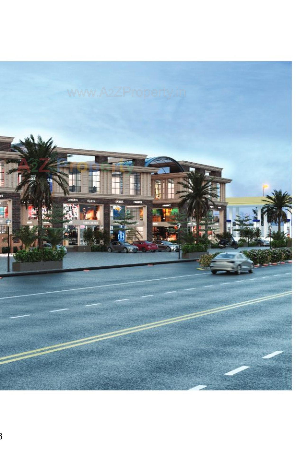 3D Elevation of real estate project Prantij Prime located at Prantij, Sabar Kantha, Gujarat