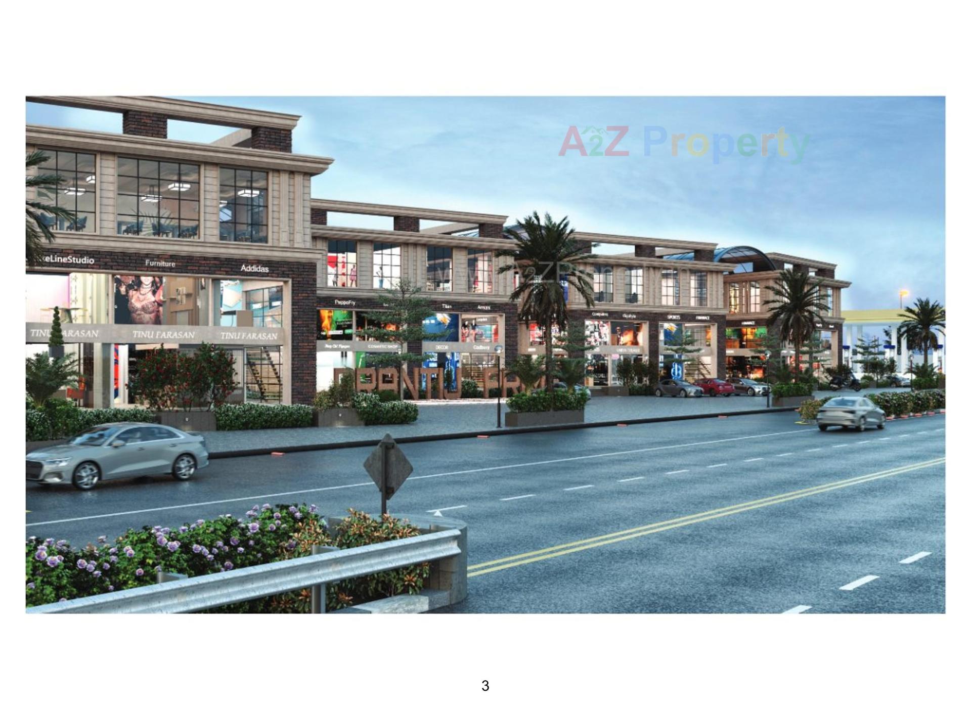 3D Elevation of real estate project Prantij Prime located at Prantij, Sabar Kantha, Gujarat