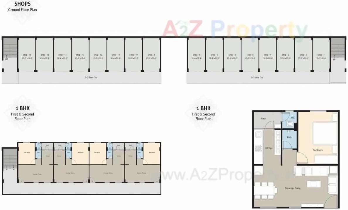 Layout of real estate project Sharda Residency located at Sabar kantha, Sabar Kantha, Gujarat