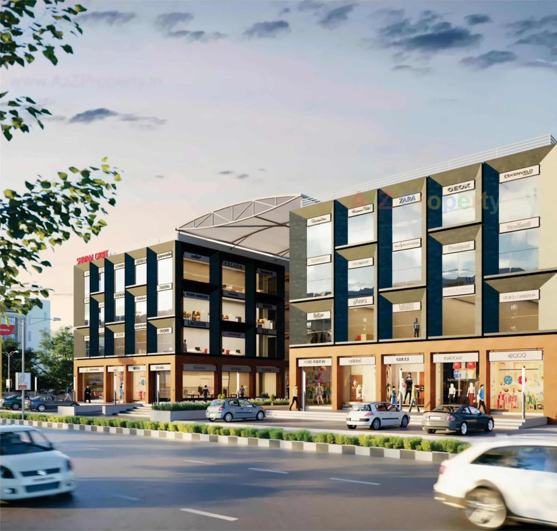 3D Elevation of real estate project Shivam Orbit located at Sabar kantha, Sabar Kantha, Gujarat