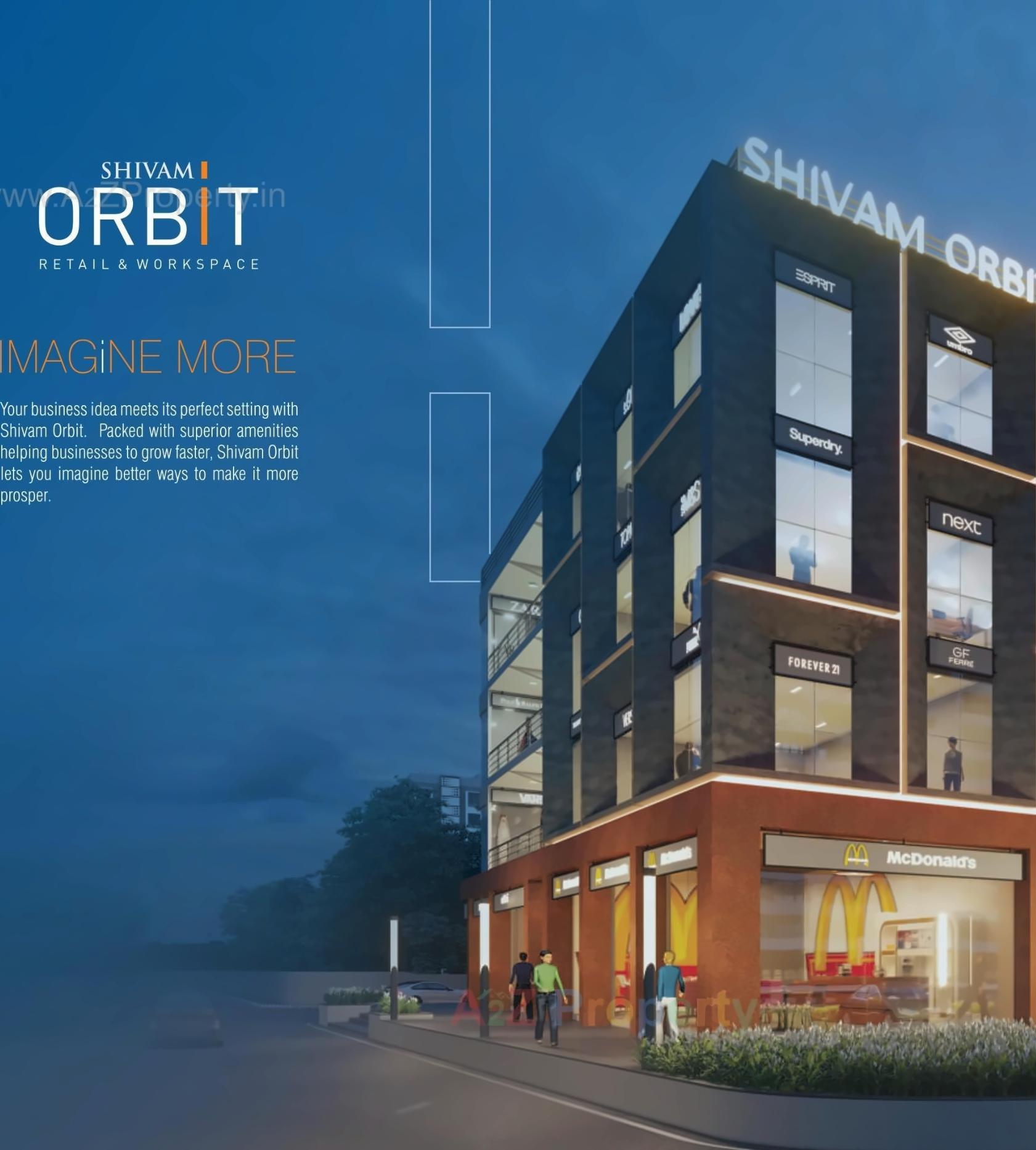 3D Elevation of real estate project Shivam Orbit located at Sabar kantha, Sabar Kantha, Gujarat