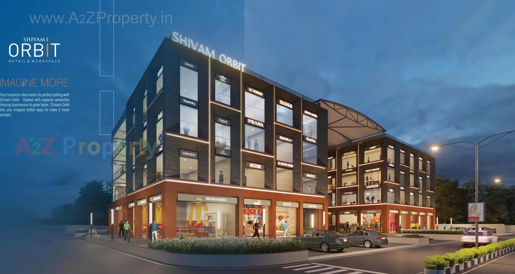 3D Elevation of real estate project Shivam Orbit located at Sabar kantha, Sabar Kantha, Gujarat