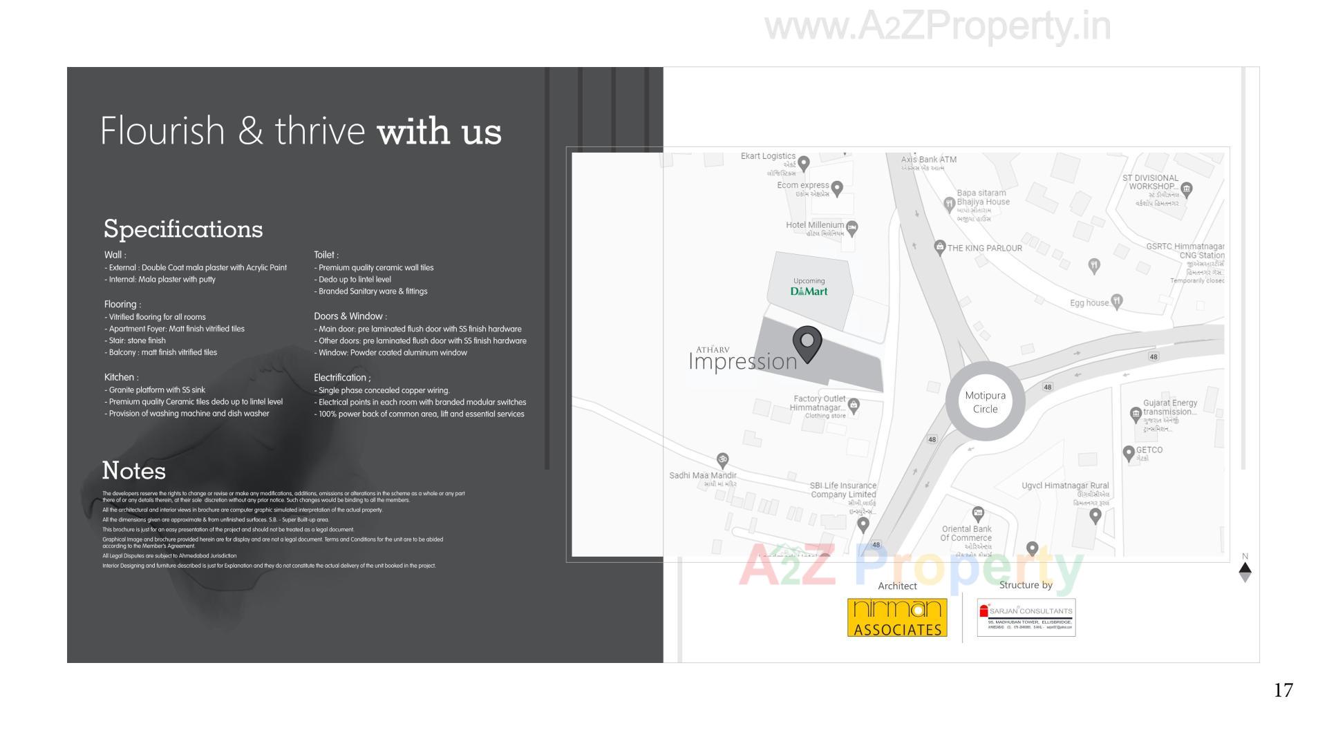  of real estate project Vee Atharv Impression located at Motipura, Sabar Kantha, Gujarat