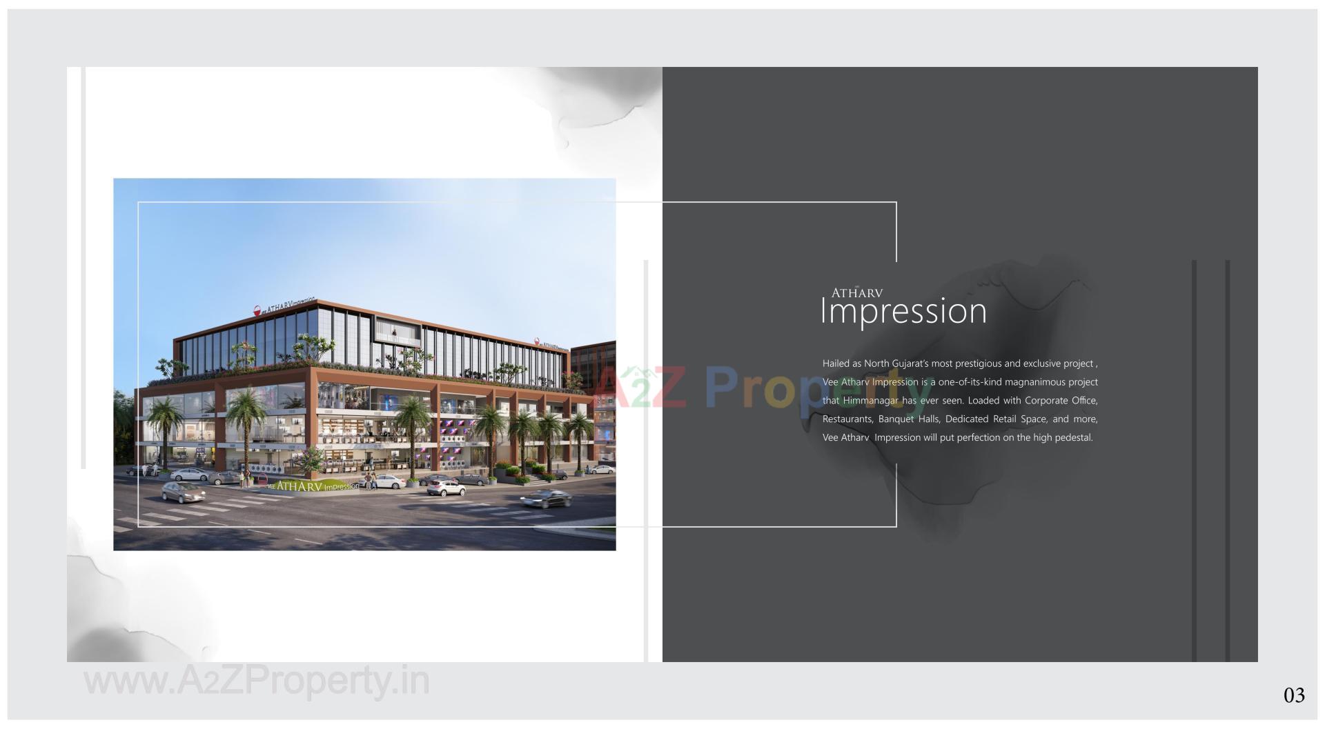  of real estate project Vee Atharv Impression located at Motipura, Sabar Kantha, Gujarat