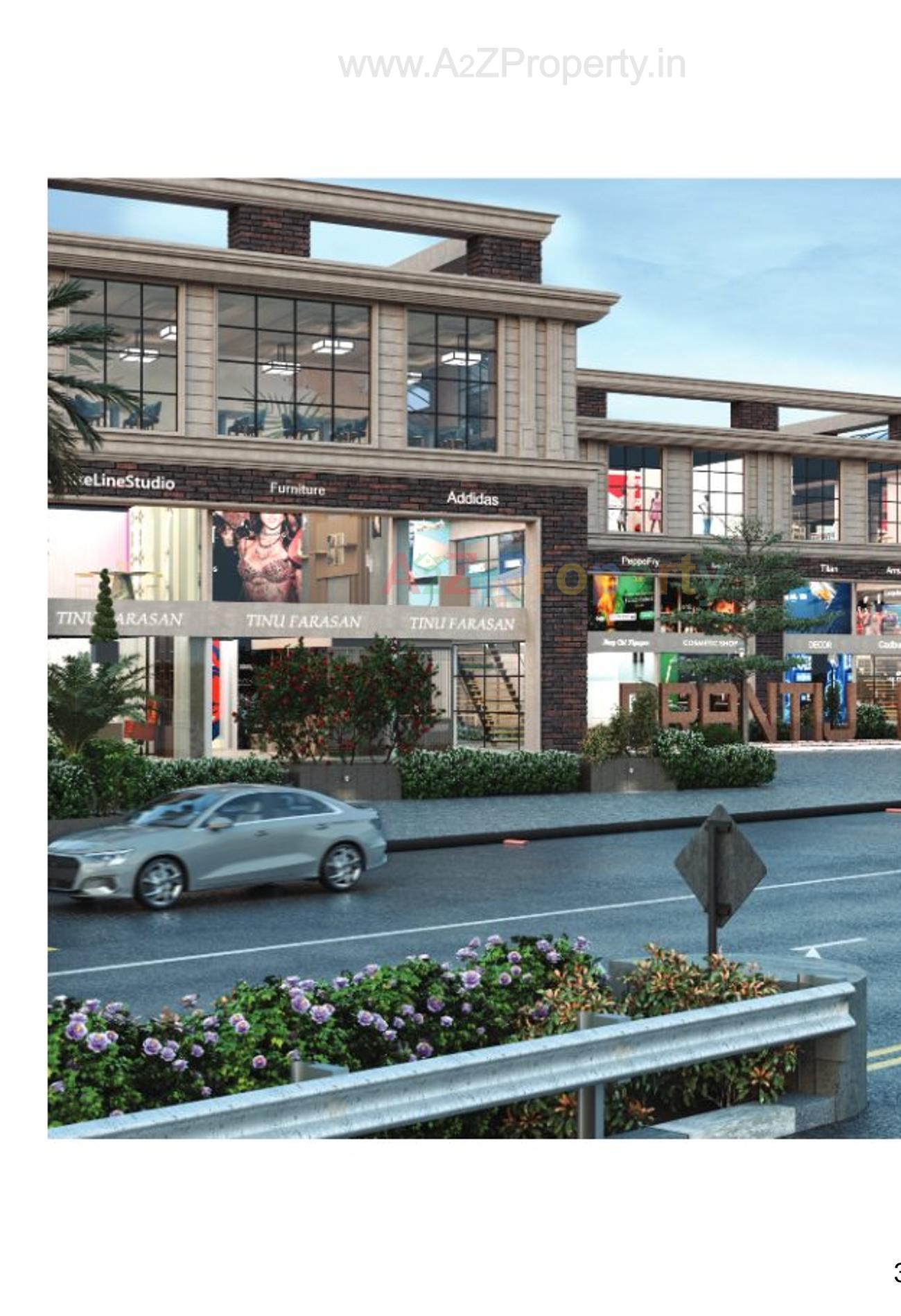 3D Elevation of real estate project Prantij Prime located at Prantij, SabarÂ Kantha, Gujarat