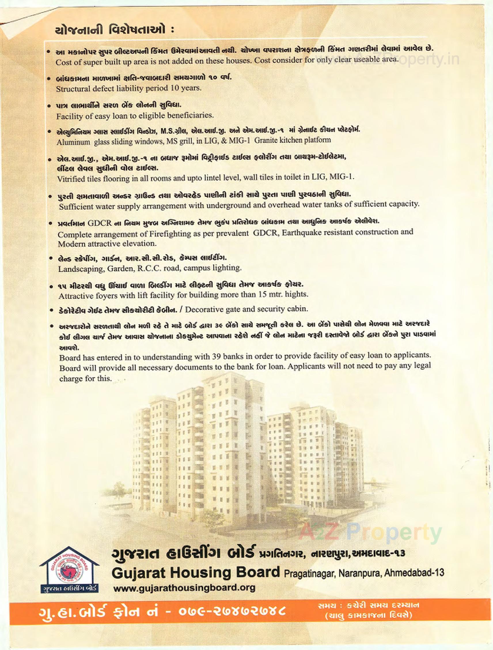  of real estate project 59 Lig (residential)    (mix Type) Of Gujarat Housing Board At Pandesara located at Pandesara, Surat, Gujarat