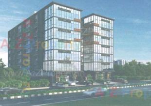 Elevation of real estate project Aadinath Arcade located at Adajan, Surat, Gujarat