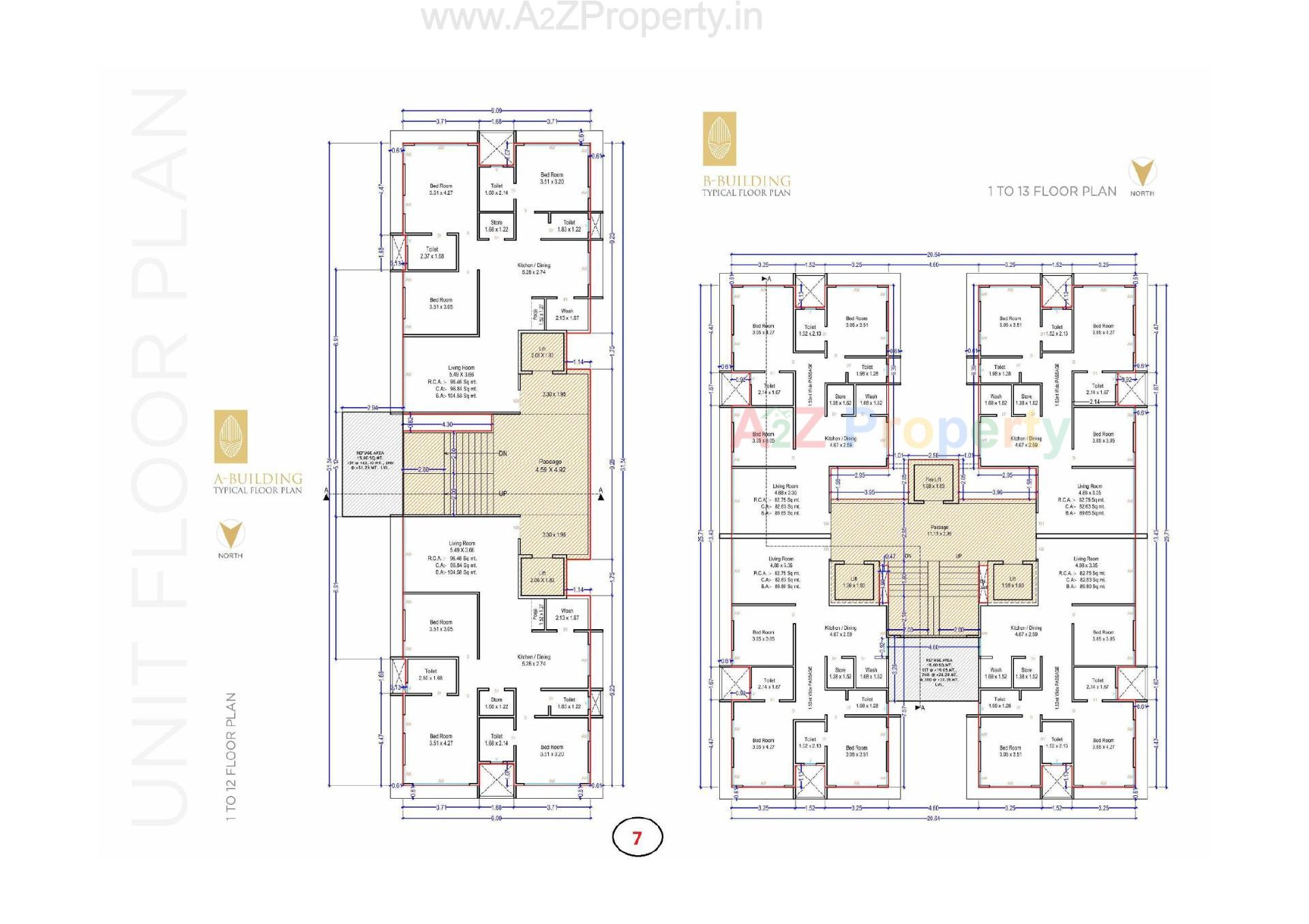 Layout of real estate project Aagam Heights located at Sarsana, Surat, Gujarat