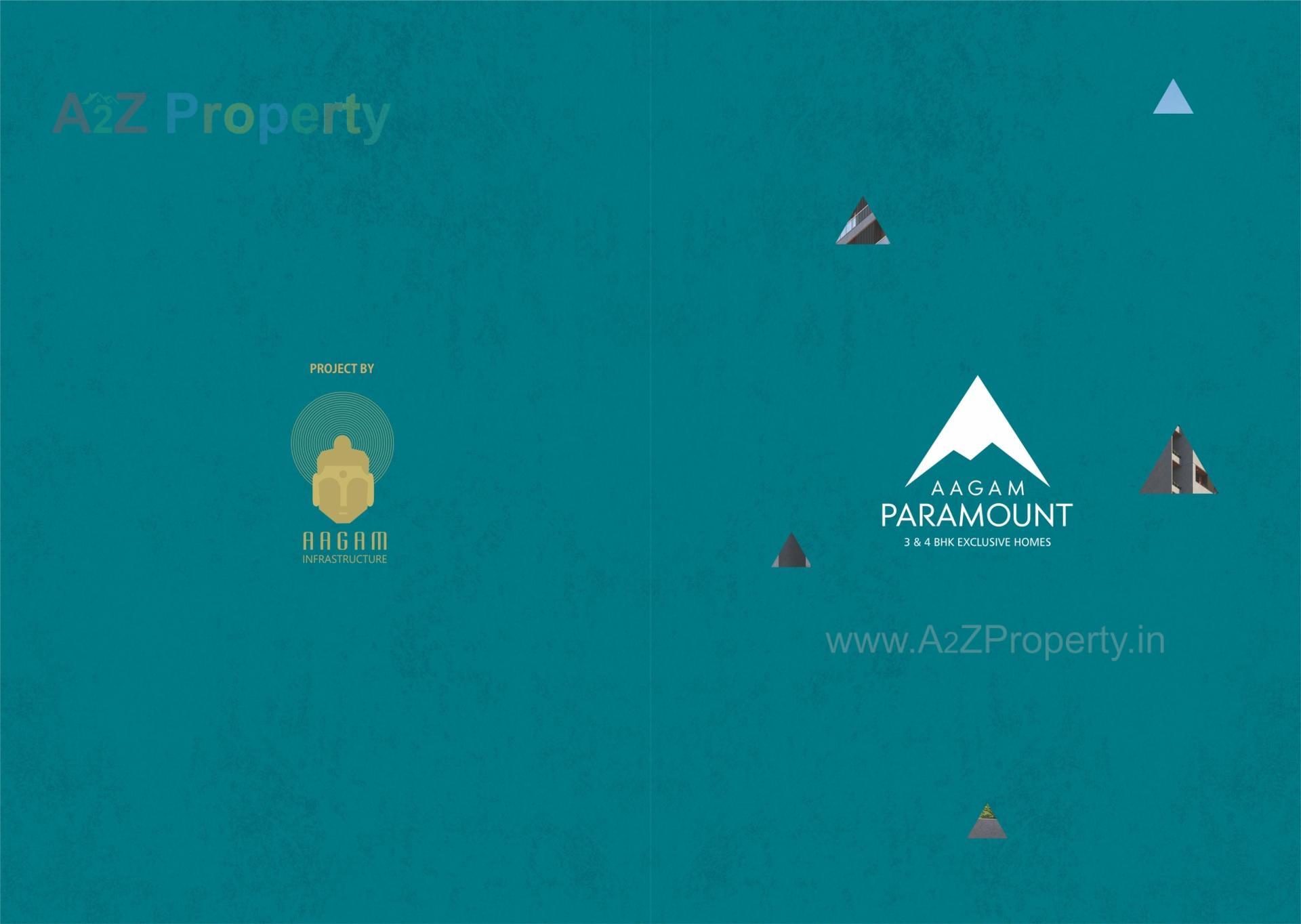  of real estate project Aagam Paramount located at Vesu, Surat, Gujarat