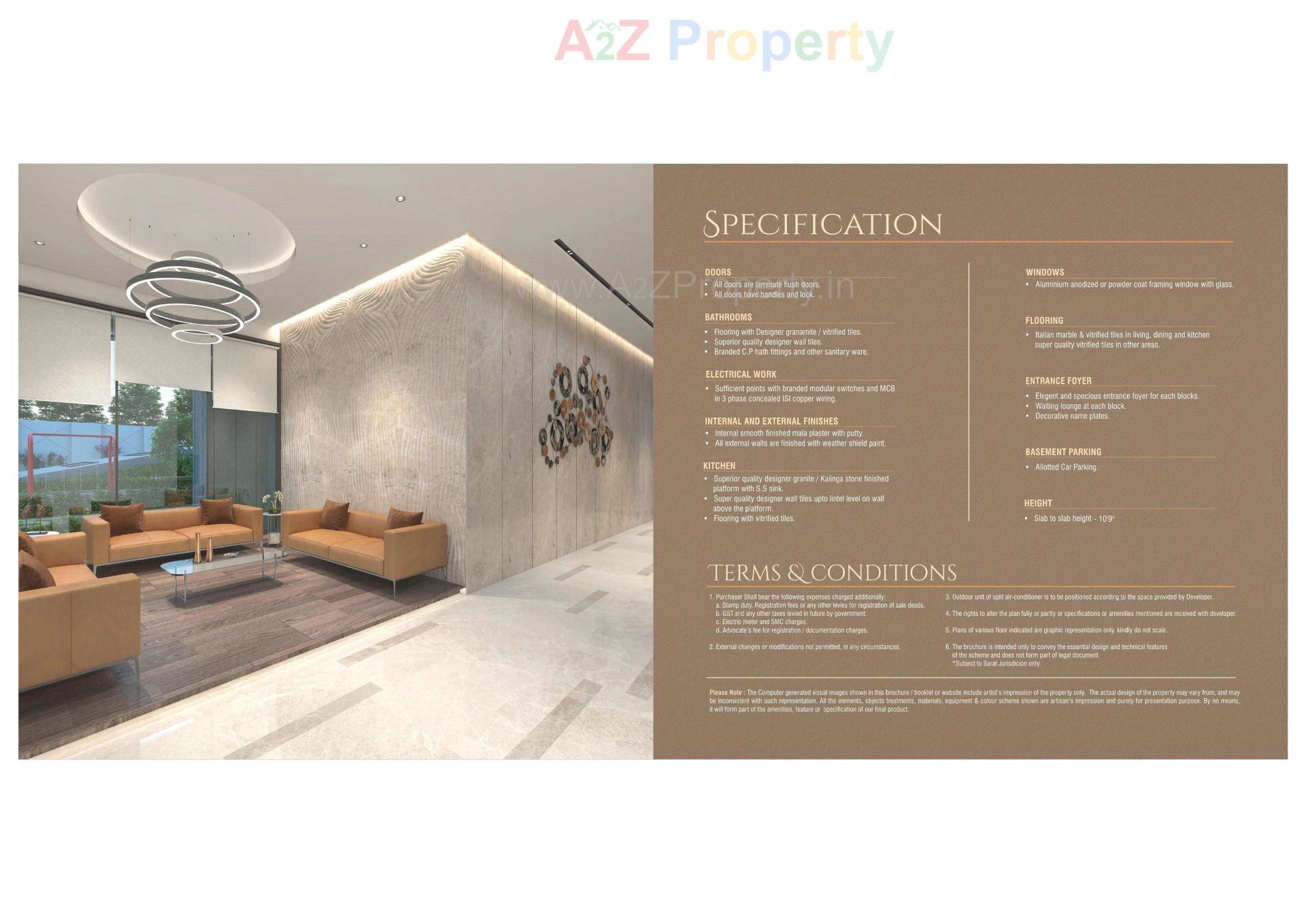  of real estate project Aarambh located at Surat, Surat, Gujarat