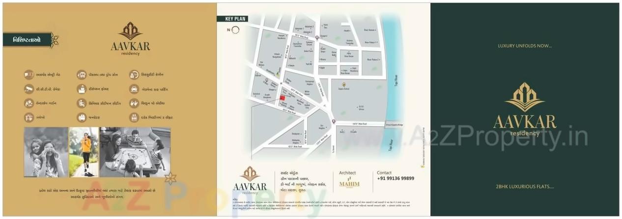  of real estate project Aavkar Residency located at Varachha, Surat, Gujarat