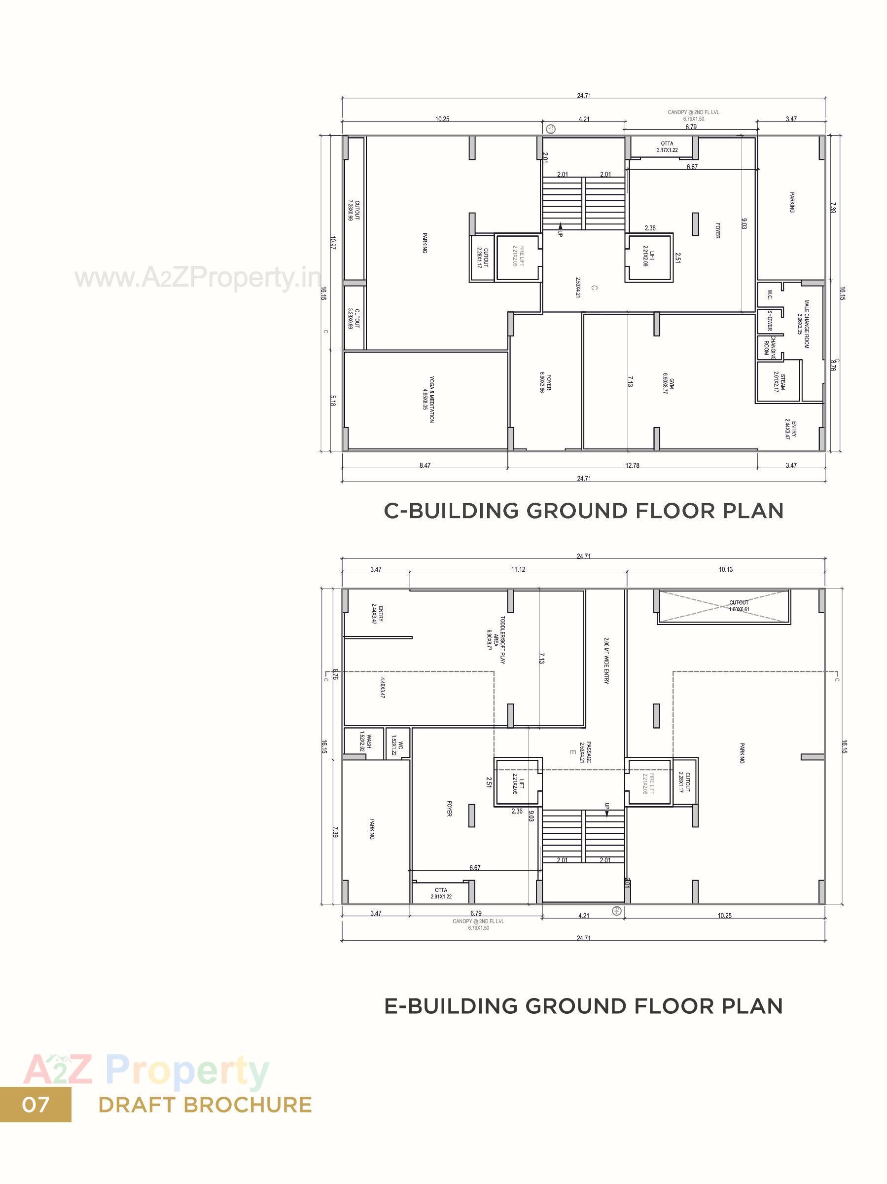 Layout of real estate project Agastya located at Vesu, Surat, Gujarat