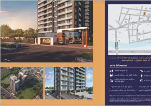 Elevation of real estate project Alok Residency located at Varachha, Surat, Gujarat