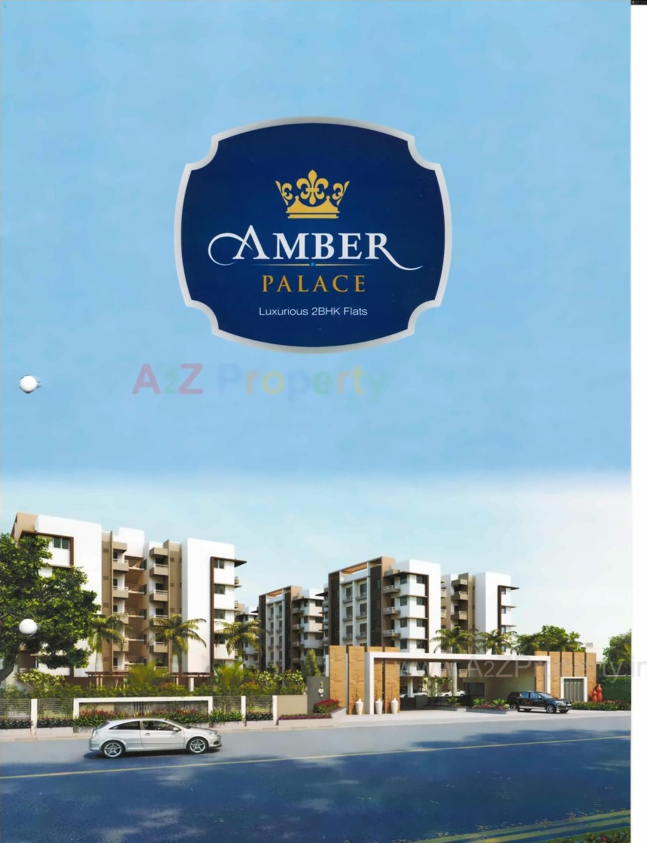 3D Elevation of real estate project Amber Palace located at Kamrej, Surat, Gujarat