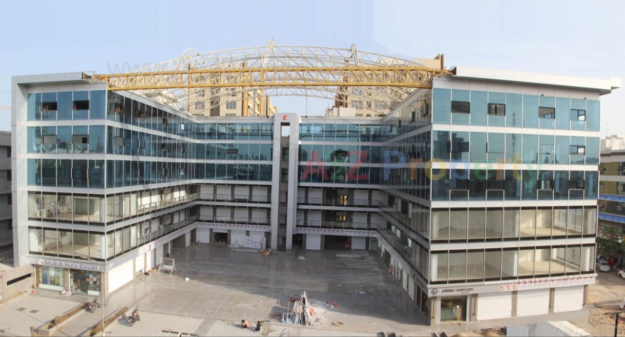 181210_const of real estate project Ambika Pinnacle located at Varachha, Surat, Gujarat