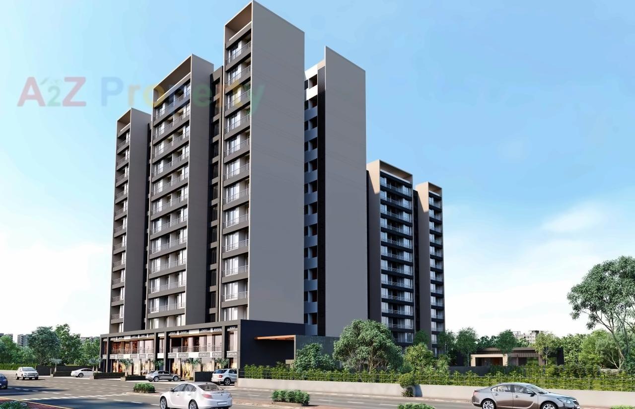 3D Elevation of real estate project Amour located at Jahangirabad, Surat, Gujarat
