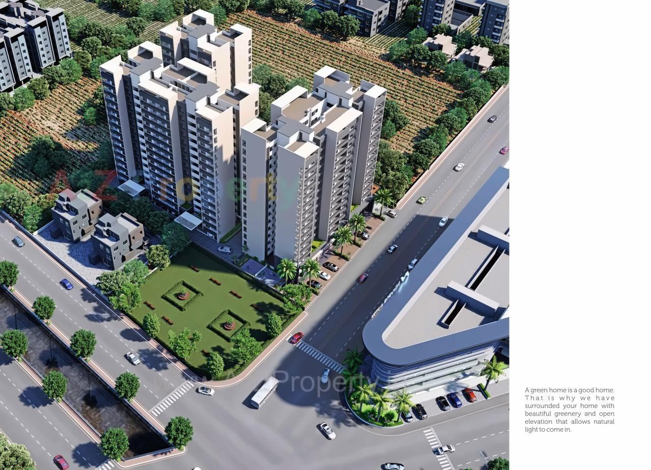 3D Elevation of real estate project Amour located at Jahangirabad, Surat, Gujarat