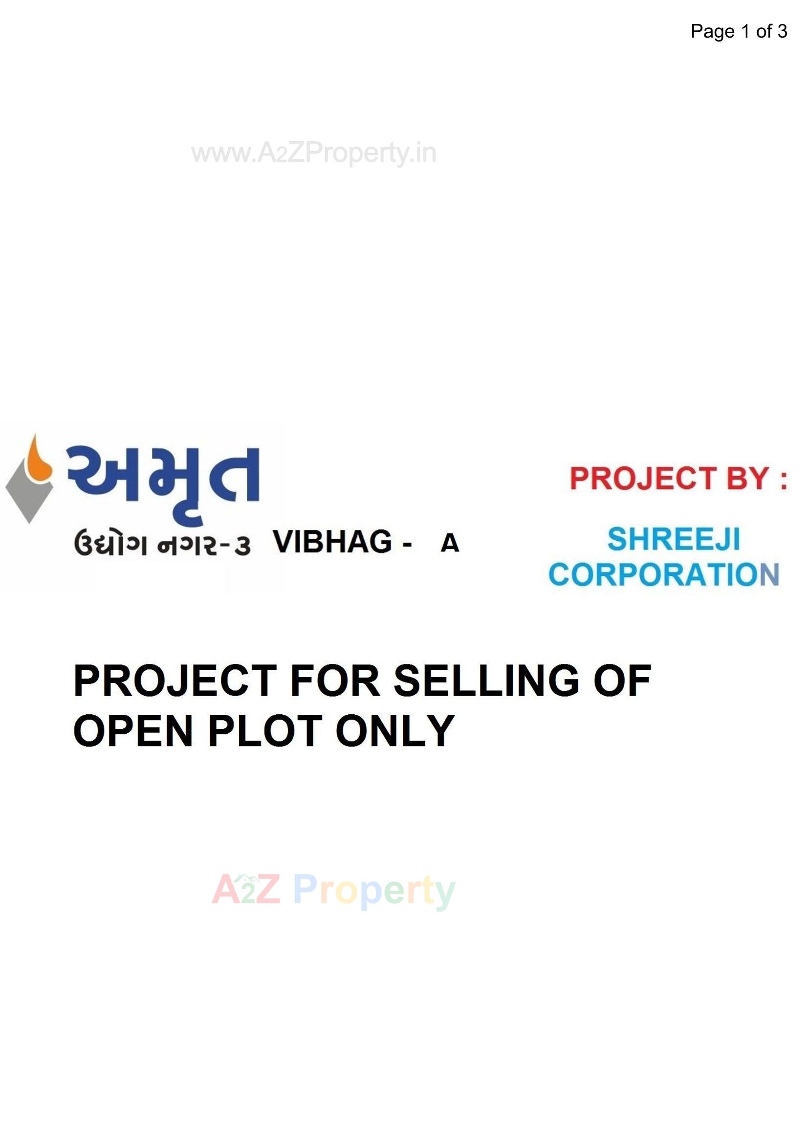  of real estate project Amrut Udhyog Nagar Vibhag located at Surat, Surat, Gujarat