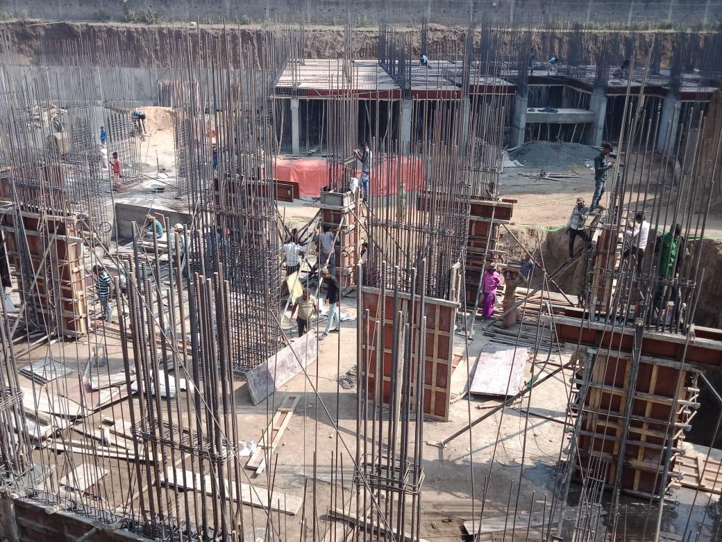 98232_const of real estate project Amrutam Heights located at Utran, Surat, Gujarat