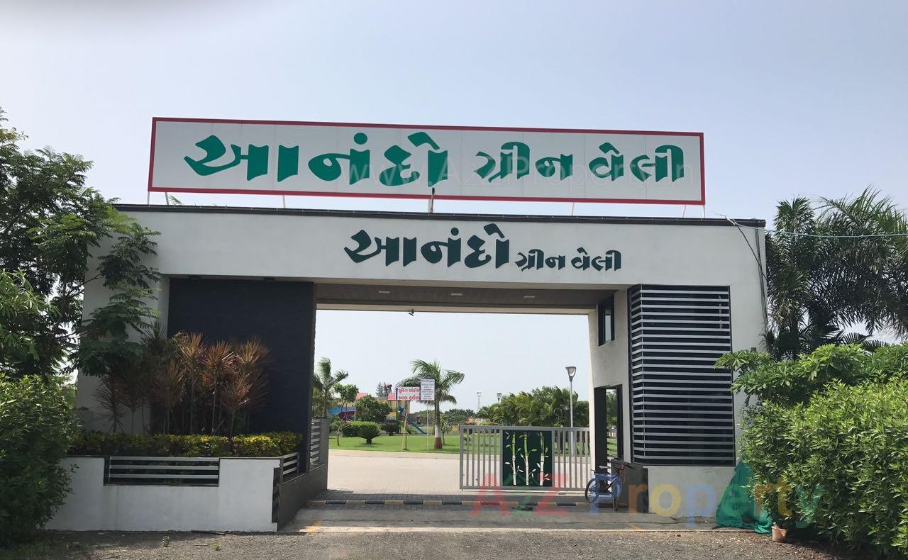 3D Elevation of real estate project Anandogreen Velly located at Karmala, Surat, Gujarat