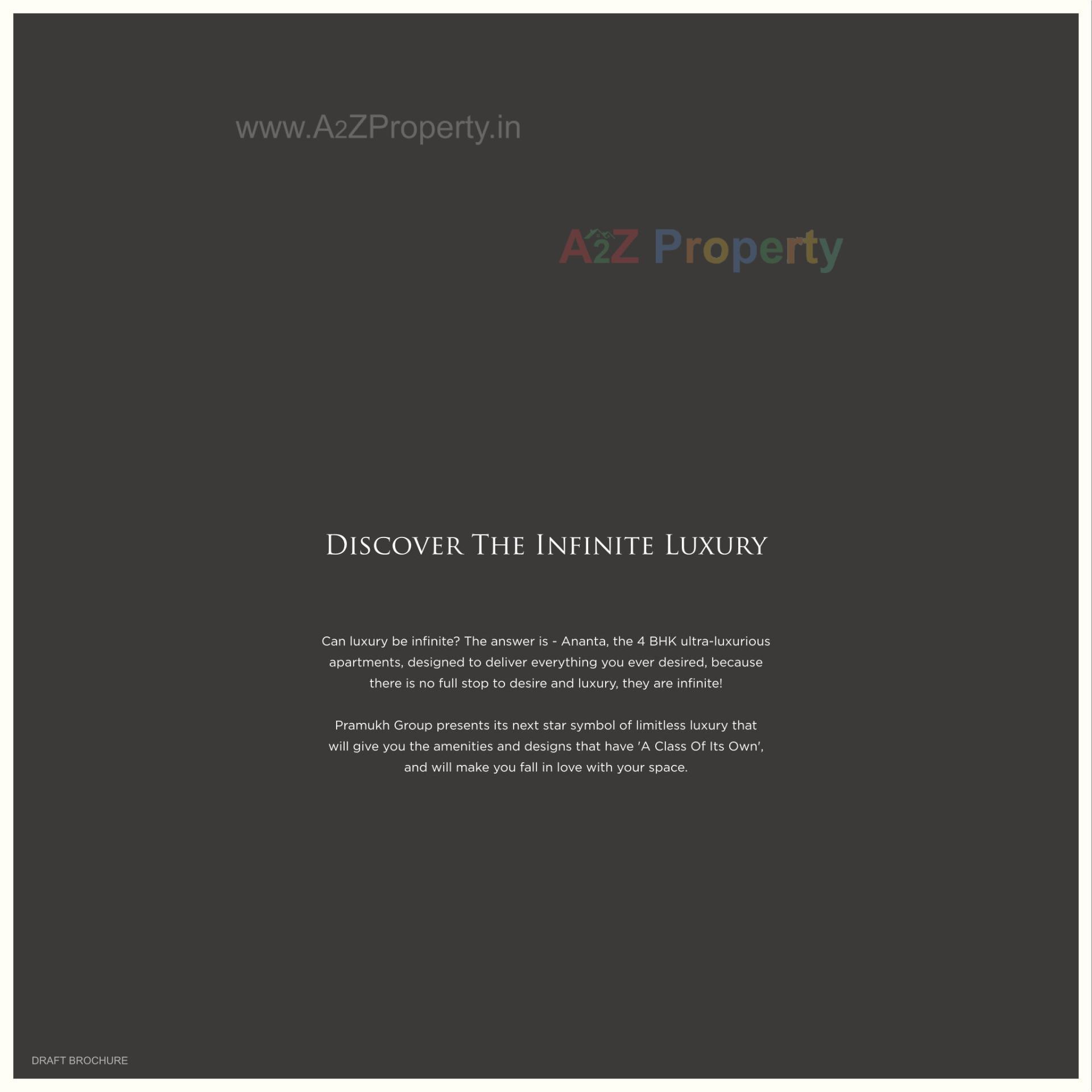  of real estate project Ananta located at Vesu, Surat, Gujarat