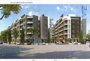Elevation of real estate project Angel Palace located at Kholvad, Surat, Gujarat