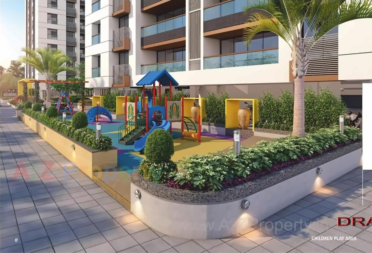 3D Elevation of real estate project Anjani Ambrosia located at Jahangir-pura, Surat, Gujarat