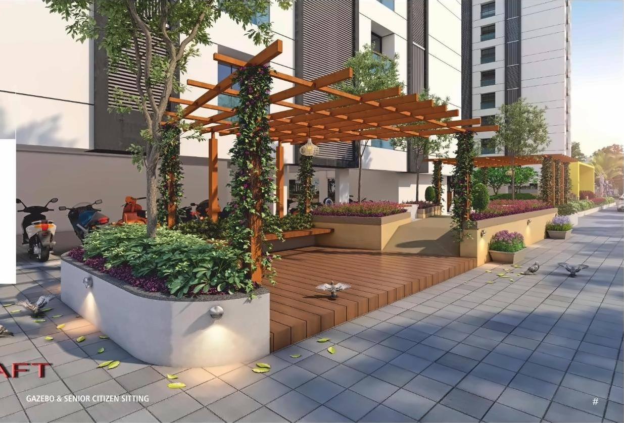 3D Elevation of real estate project Anjani Ambrosia located at Jahangir-pura, Surat, Gujarat