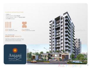 Elevation of real estate project Anjani Elegance located at Parvat, Surat, Gujarat