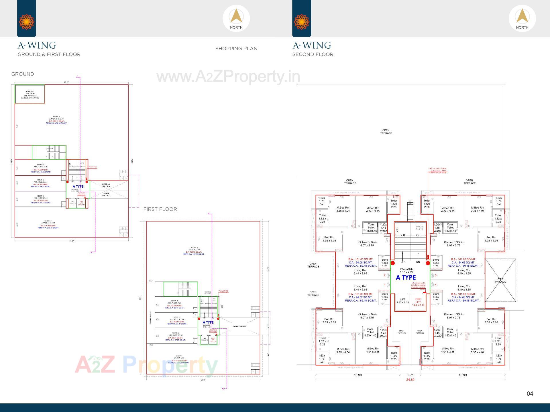  of real estate project Anjani Elegance located at Parvat, Surat, Gujarat