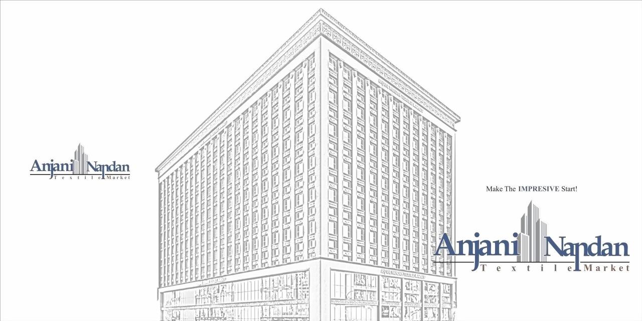  of real estate project Anjani Nandan Textile Market located at Parvat, Surat, Gujarat