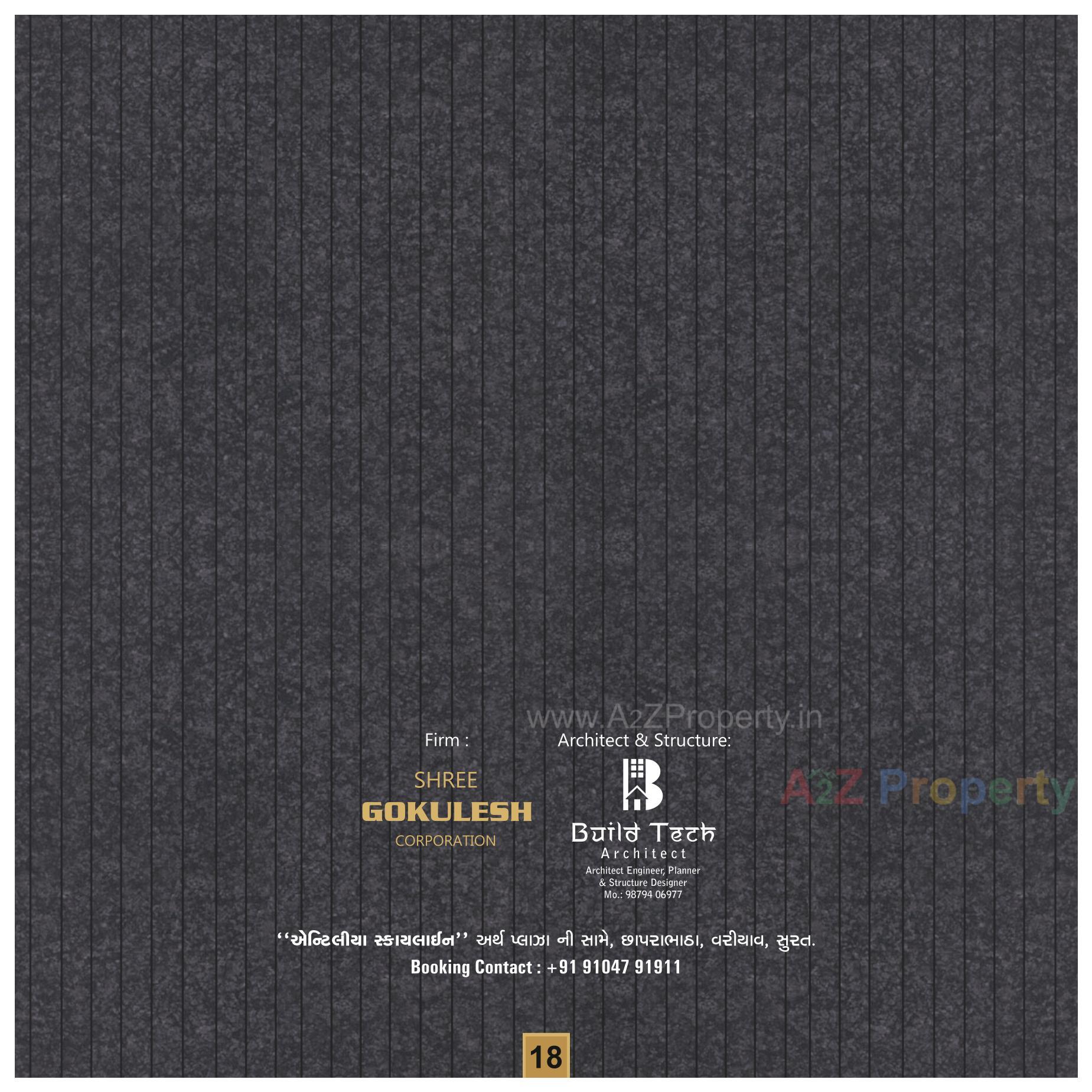  of real estate project Antillia Skyline located at Variav, Surat, Gujarat