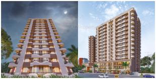 Elevation of real estate project Antillia Skyline located at Variav, Surat, Gujarat