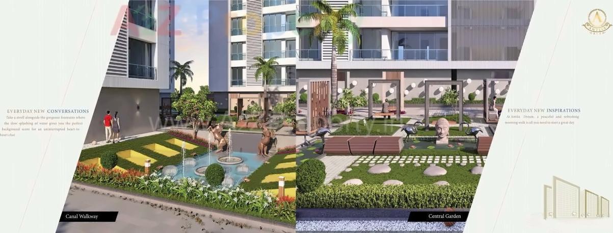 3D Elevation of real estate project Antlia Dream (block  A, B   G) located at Surat, Surat, Gujarat