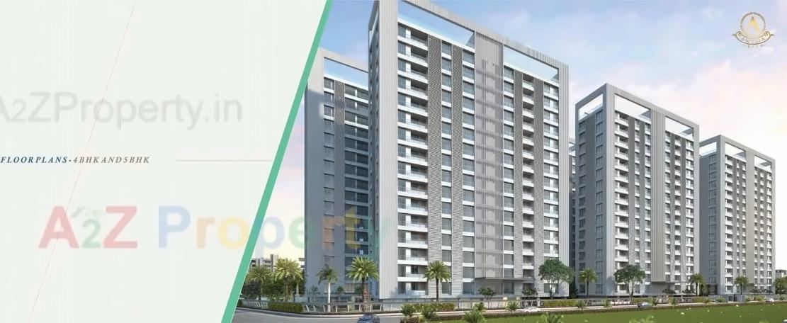 3D Elevation of real estate project Antlia Dream (block  A, B   G) located at Surat, Surat, Gujarat