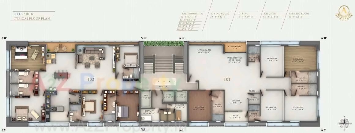 Layout of real estate project Antlia Dream (block  A, B   G) located at Surat, Surat, Gujarat
