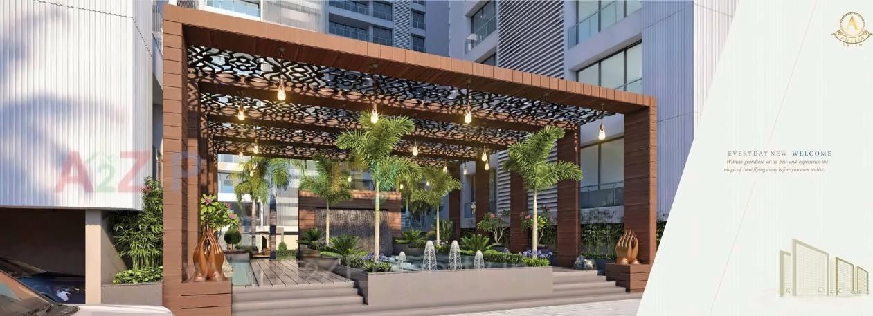 3D Elevation of real estate project Antlia Dream (block  A, B   G) located at Surat, Surat, Gujarat