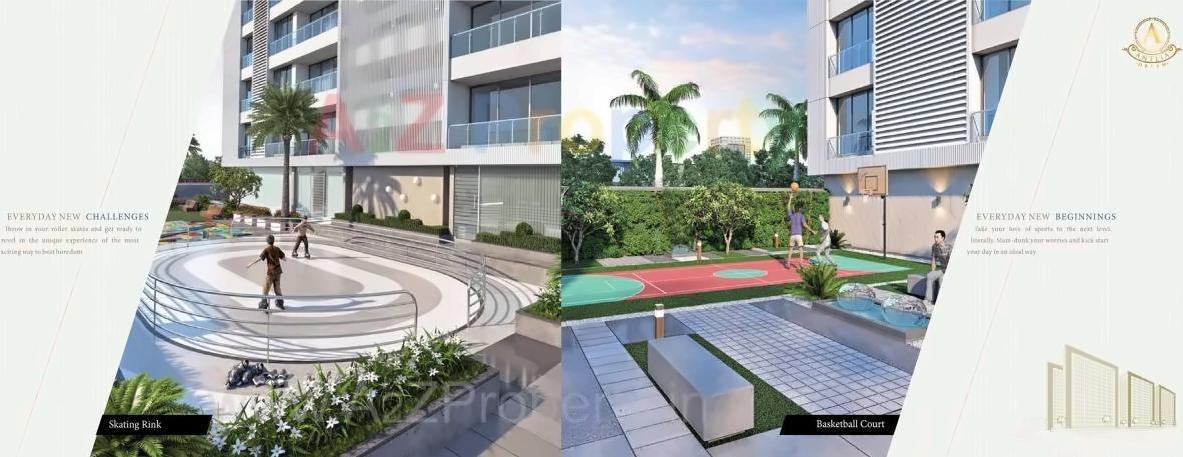 3D Elevation of real estate project Antlia Dream (block  A, B   G) located at Surat, Surat, Gujarat