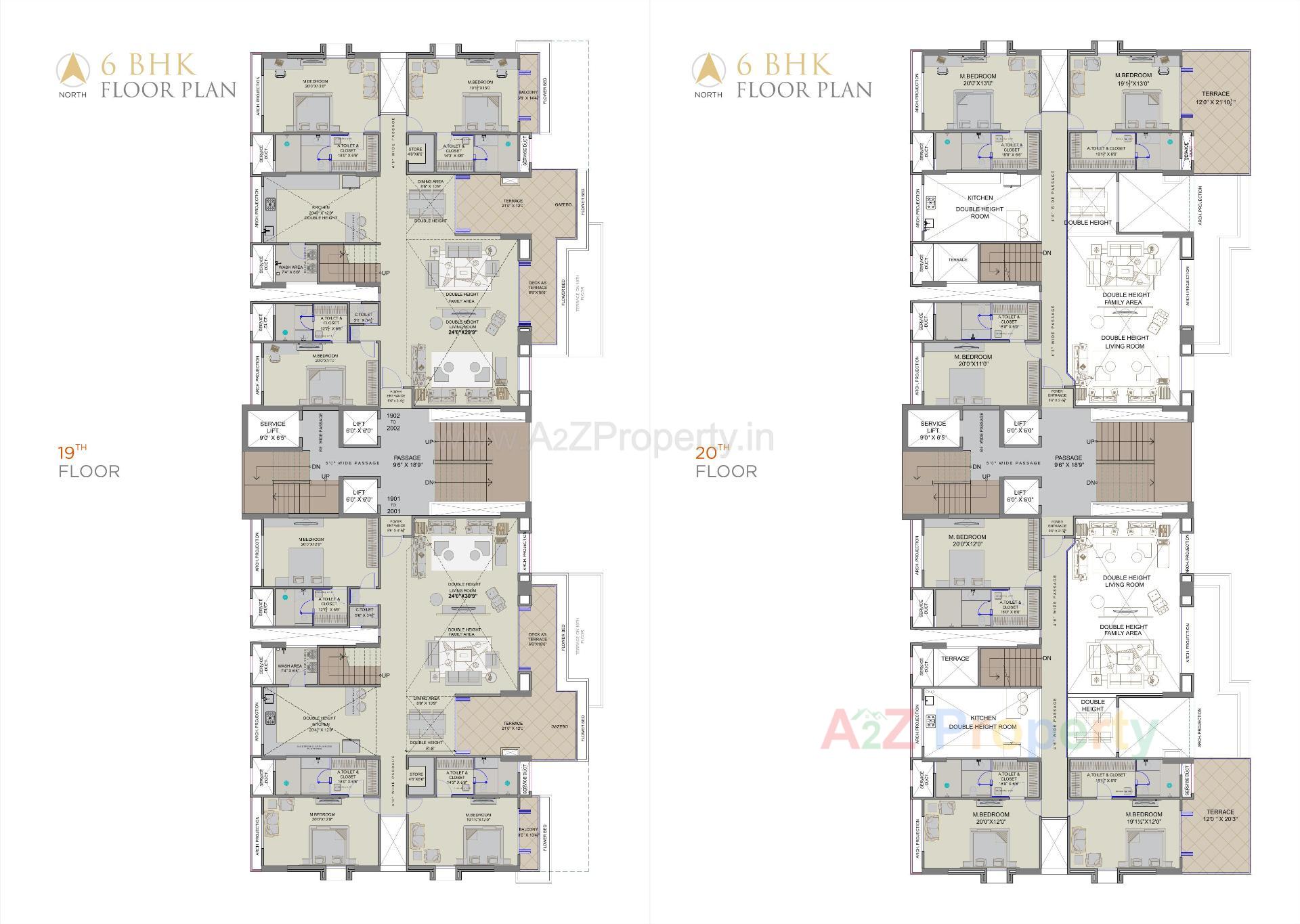 Layout of real estate project Antriksh Luxuria located at Ka, Surat, Gujarat