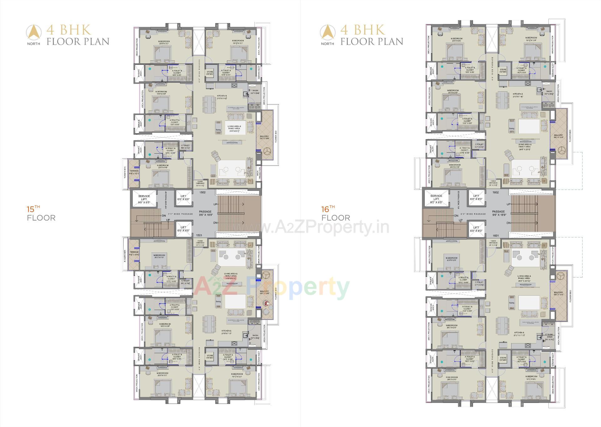 Layout of real estate project Antriksh Luxuria located at Ka, Surat, Gujarat
