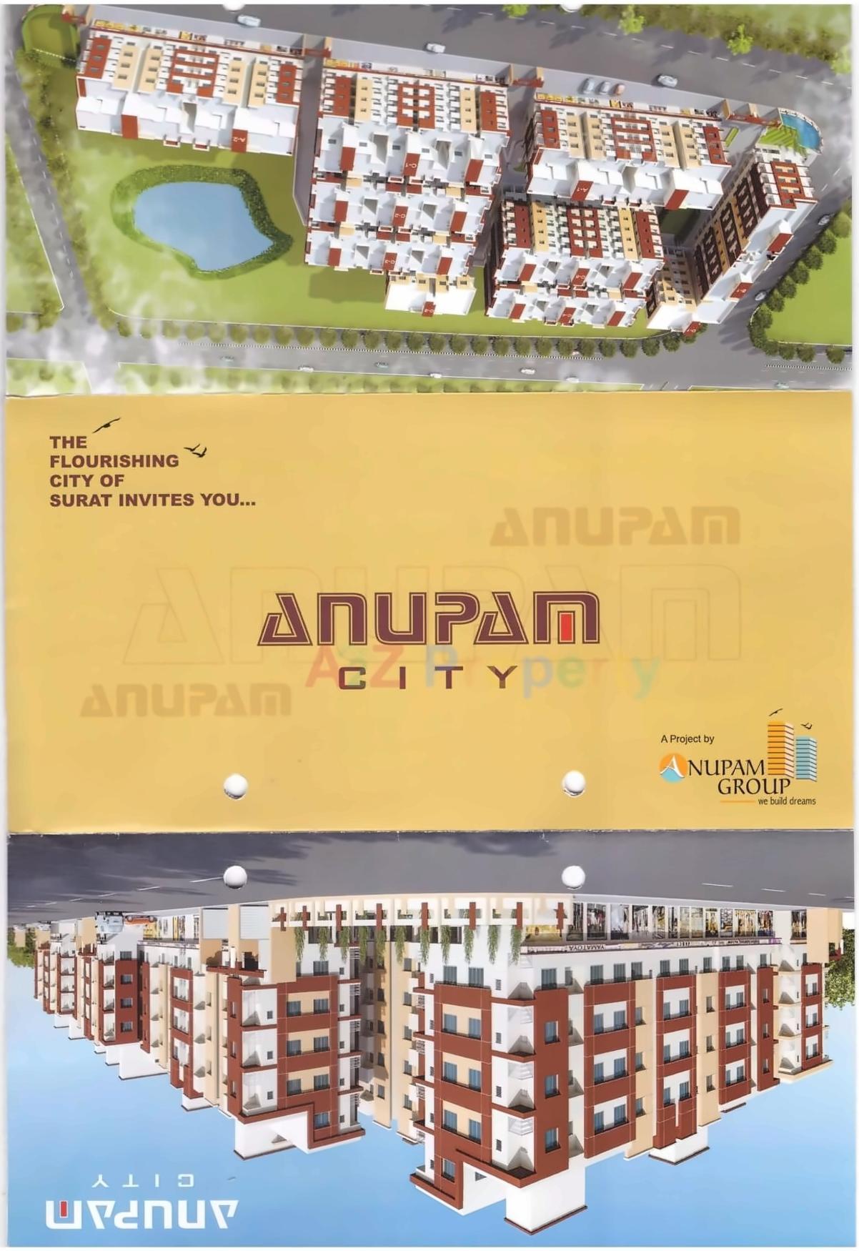  of real estate project Anupam City located at Jiyav-choryasi, Surat, Gujarat
